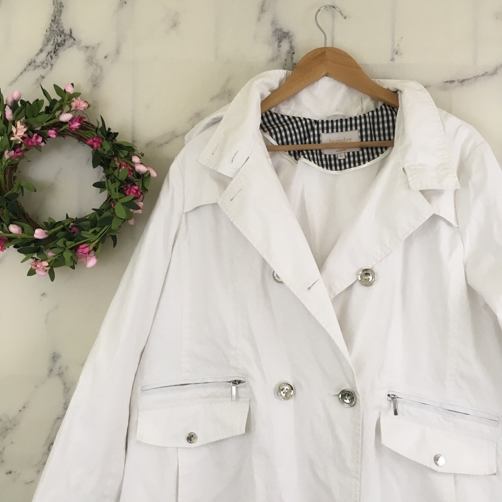 🌸SOLD🌸Laundry by Shelli Segal Spring Coat - Picture 4 of 8